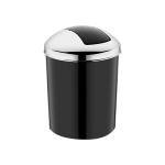 RULOPAK Kəpənək qapaqlı 15 litr xrom zibil qabı
