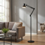 PACİFİC Metal Fırlanan Başlıqlı Lampa (Lambader)