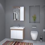 DEN-KO Mostar Hamam Rəfi Ağ 70 cm