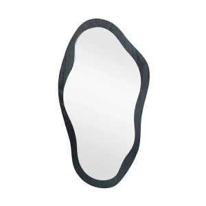 PACİFİC qara asimetrik ayna, 30×60 sm