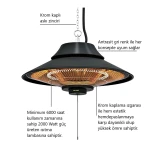 MirKraft Elirg 2000 W İnfraqırmızı Tavan İstilik Qurğusu