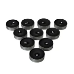 MUMSAN 10 ədəd qara tealight / kiçik şam