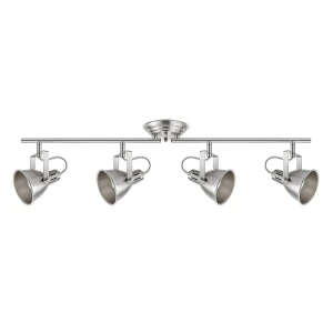 ASTERION Tube BN, GU10 başlıqlı 4-lü spot lampa