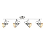 ASTERION Tube BN, GU10 başlıqlı 4-lü spot lampa