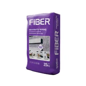 Fiber Dekorativ Suvaq, 25 kq