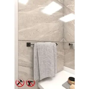 Jasmin kvadrat uzun dəsmal asılqanı, qara